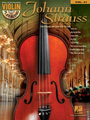Johann Strauss: Violin Play-Along Volume 41 - Book/CD