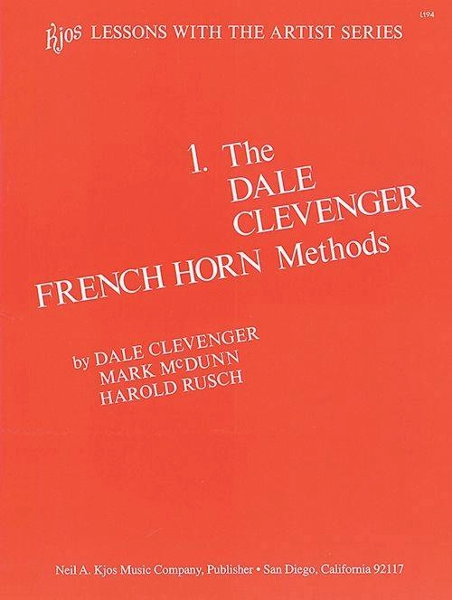 Clevenger French Horn Method, Book 1 - Clevenger /McDunn /Rusch - Horn - Book
