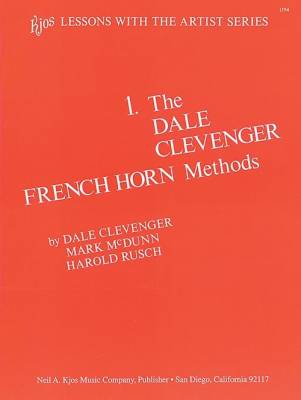 Kjos Music - Clevenger French Horn Method, Book 1 - Clevenger /McDunn /Rusch - Horn - Book