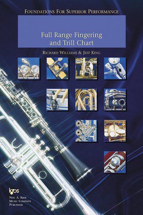 Foundations For Superior Performance: Full Range Fingering Chart - King/Williams - Tuba - Book