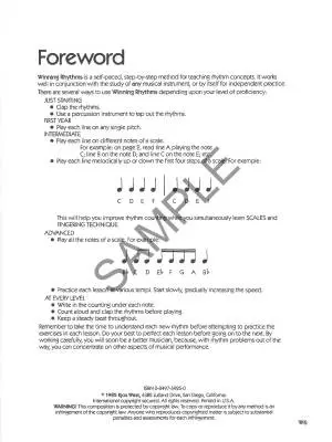 Winning Rhythms - Ayola - Book