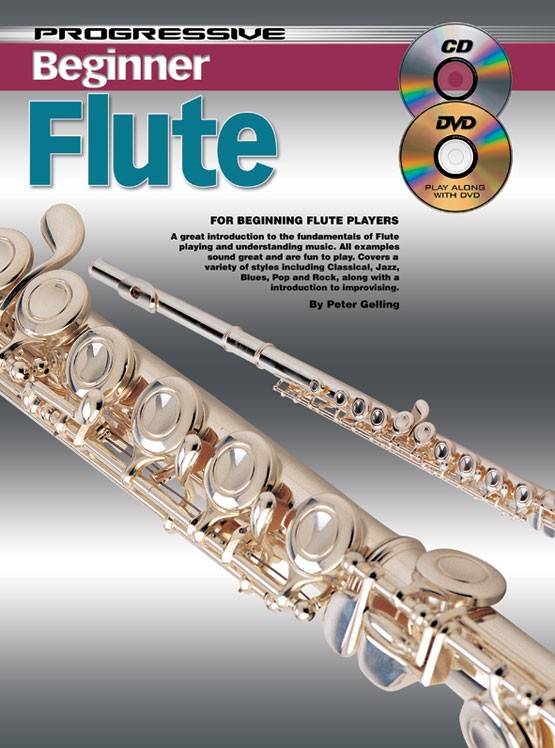 Progressive Beginner Flute - Turner - Flute - Book/CD/DVD