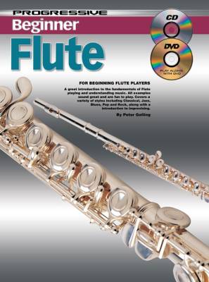 Progressive Beginner Flute - Turner - Flute - Book/CD/DVD
