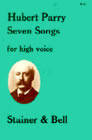 Seven Songs For High Voice - Parry