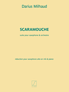 Scaramouche - Milhaud - Alto Sax/Piano