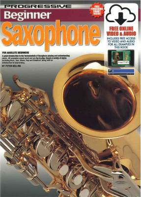 Progressive Beginner Saxophone - Gelling - Saxophone - Book/Media Online