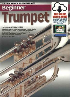 Koala Music Publications - Progressive Beginner Trumpet - Gelling - Trumpet - Book/Media Online