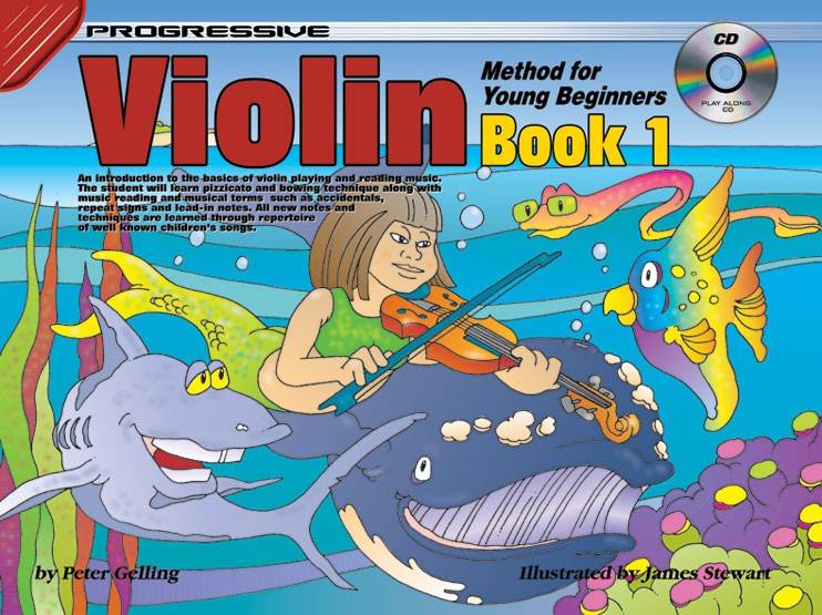 Progressive Method for Young Beginners, Violin Book 1 - Gelling - Book/CD