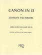 Lyon & Healy - Canon in D - Pachelbel /McDonald /Wood - Solo Harp - Sheet Music