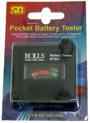 Rolls - BT301 Battery Tester