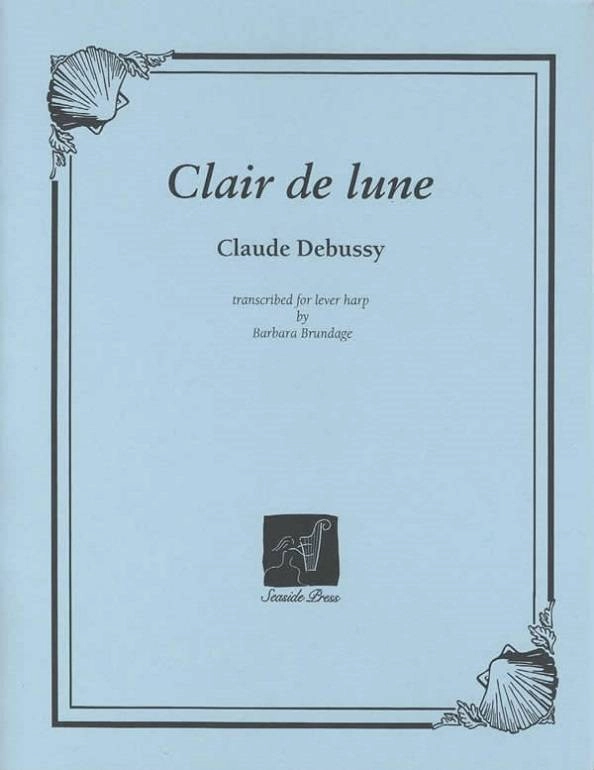 Clair de Lune - Debussy/Brundage - Lever Harp - Sheet Music