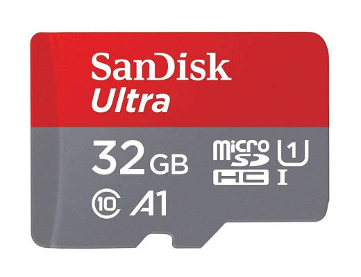 SanDisk - Ultra microSDXC UHS-I Card with Adapter - 32G