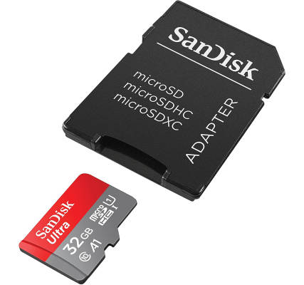 Ultra microSDXC UHS-I Card with Adapter - 32G