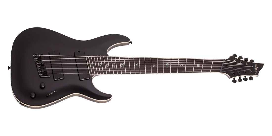 C-8 8-String Multiscale SLS Elite \'\'Evil Twin\'\' - Satin Black