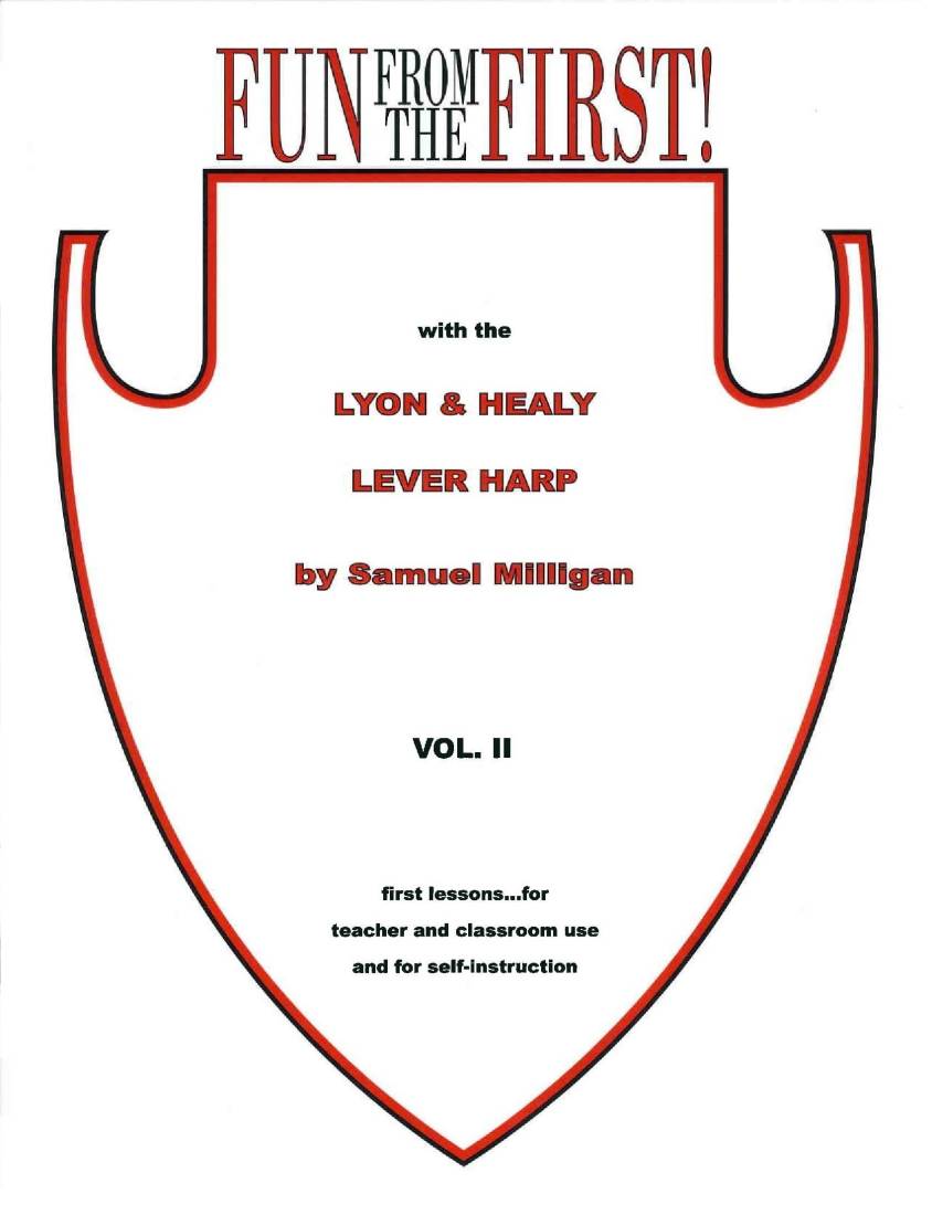 Fun from the First! Vol 2 - Milligan - Lever Harp - Book