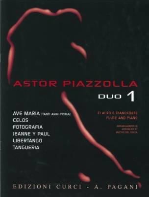 Duo 1: Selected Pieces For Flute & Piano - Piazzolla - Book
