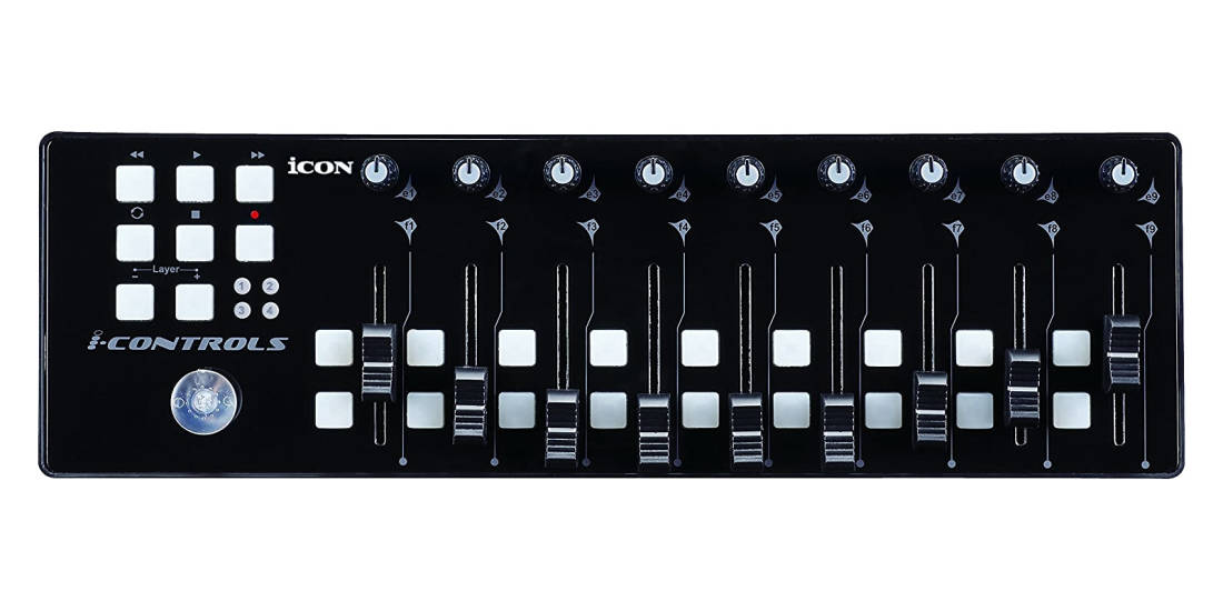 iControls 9-Fader MIDI Controller