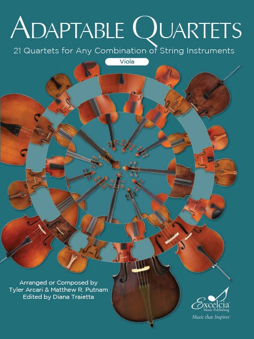 Adaptable Quartets for Viola - Putnam /Arcari /Traietta - Viola - Book