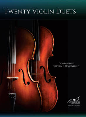 Excelcia Music Publishing - Twenty Violin Duets - Rosenhaus - Livre
