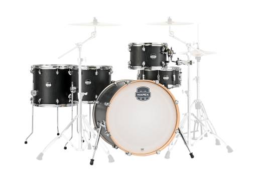 Mapex - Mars 5-Piece Shell Pack (22,12,14,16,SD) - Nightwood