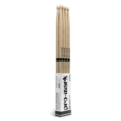 Shira Kashi Lacquered Oak Drum Sticks (4-Pack) - 5A