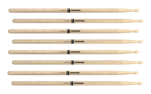 Promark - Shira Kashi Lacquered Oak Drum Sticks (4-Pack) - 5A