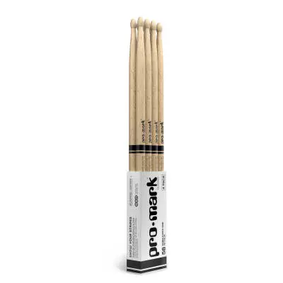 Shira Kashi Lacquered Oak Drum Sticks (4-Pack) - 5B