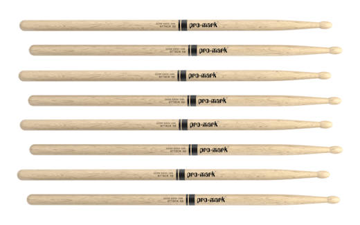 Shira Kashi Lacquered Oak Drum Sticks (4-Pack) - 5B