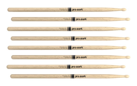 Promark - Shira Kashi Lacquered Oak Drum Sticks (4-Pack) - 5B