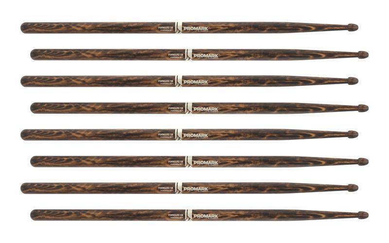 Rebound Firegrain Hickory Drumsticks (4-Pack) - 5A