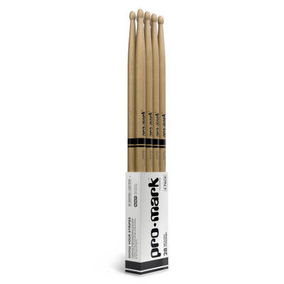 Forward Lacquered Hickory Drumsticks (4-Pack) - 2B
