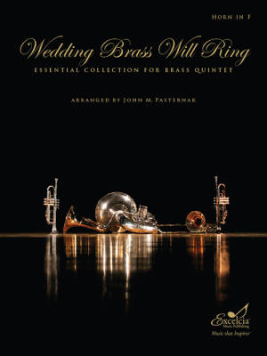 Excelcia Music Publishing - Wedding Brass Will Ring - Pasternak - Horn in F - Book