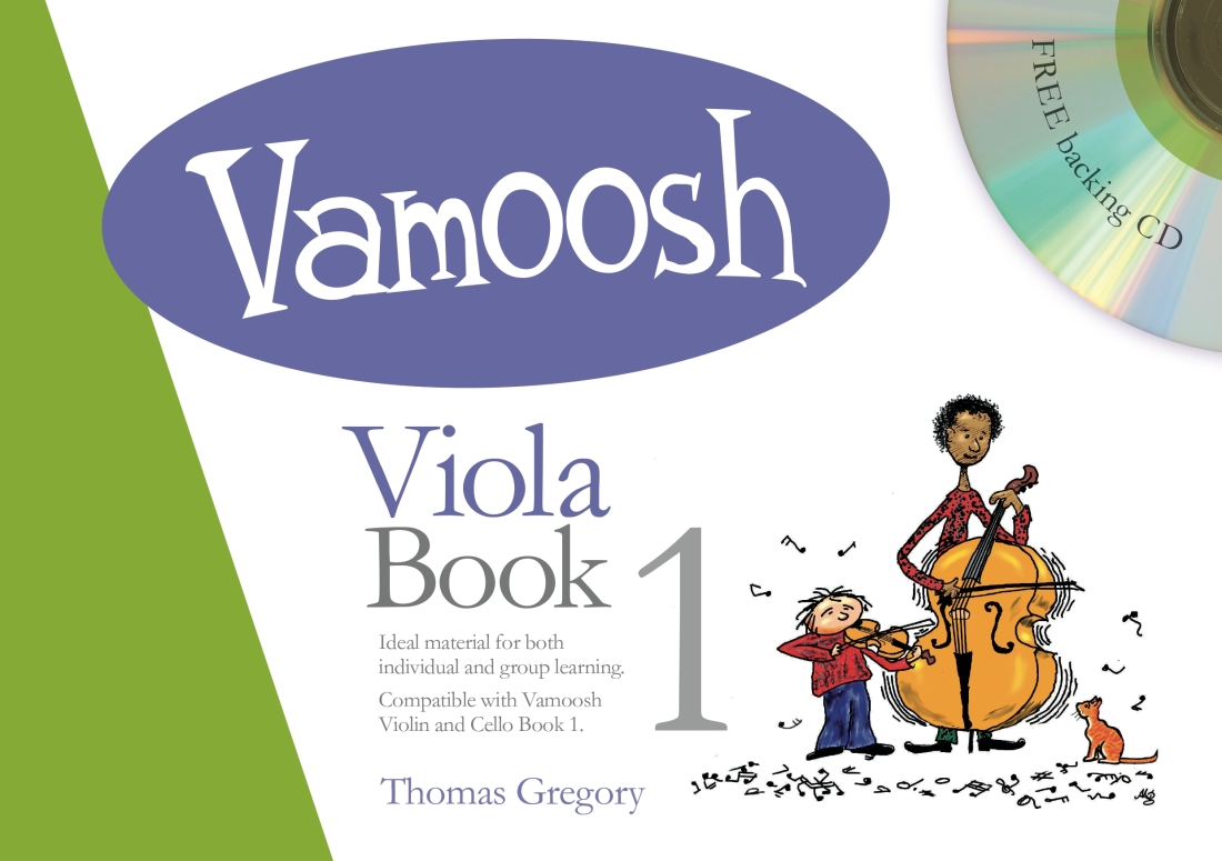 Vamoosh Viola Book 1 - Gregory - Viola - Book/CD
