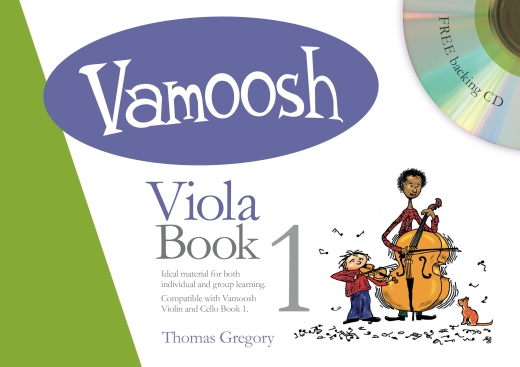 Vamoosh Music - Vamoosh Viola Book 1 - Gregory - Viola - Book/CD