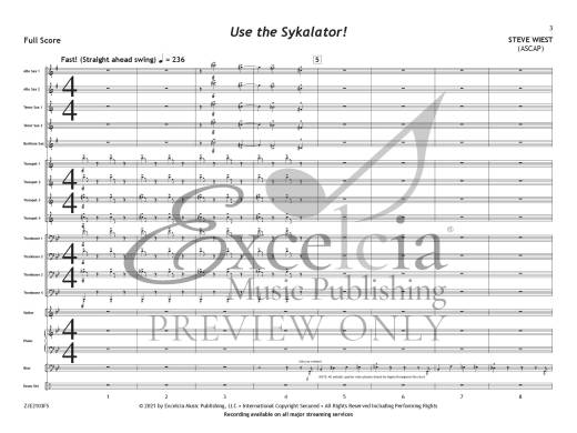 Use the Sykalator! - Wiest - Jazz Ensemble - Gr. 4