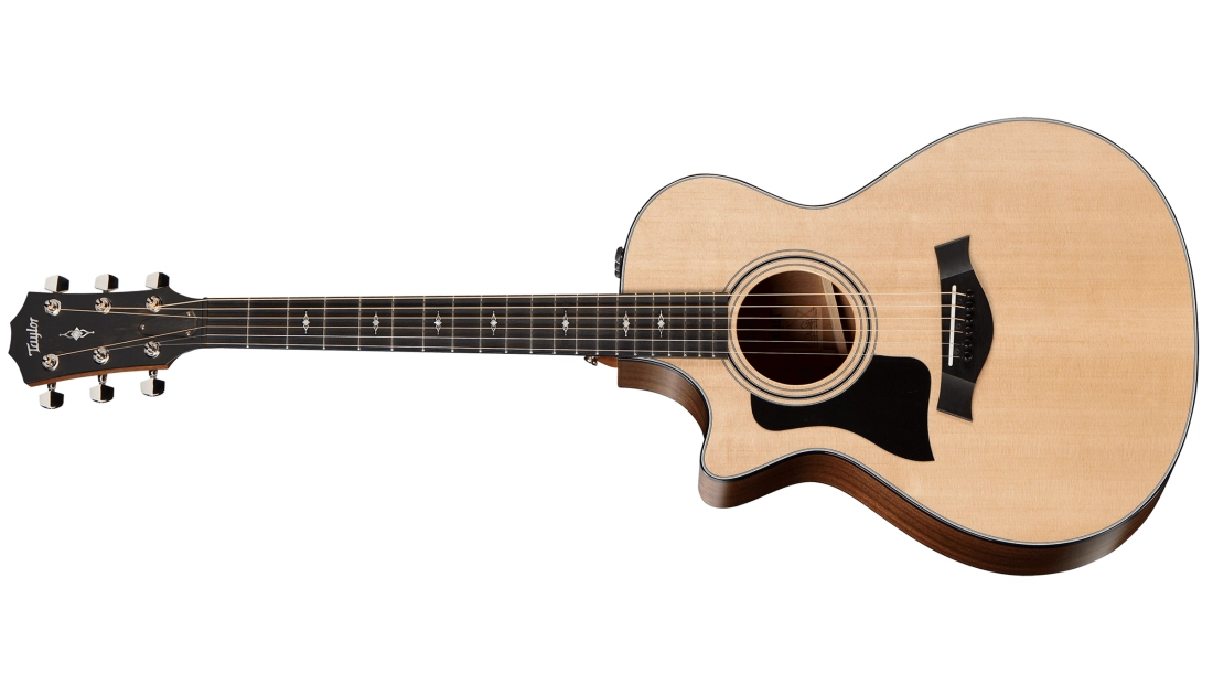312ce Grand Concert Spruce/Sapele Cutaway Acoustic Electric Guitar w/Case, Left-Handed