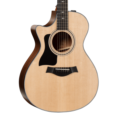 312ce Grand Concert Spruce/Sapele Cutaway Acoustic Electric Guitar w/Case, Left-Handed