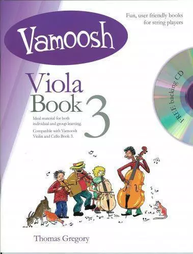 Vamoosh Viola Bk.3 - Gregory - Book/CD