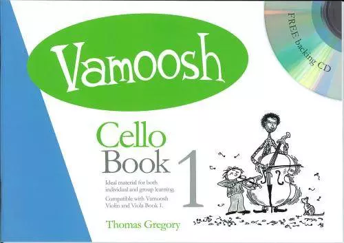 Vamoosh Music - Vamoosh Cello Bk.1 - Gregory - Book/CD