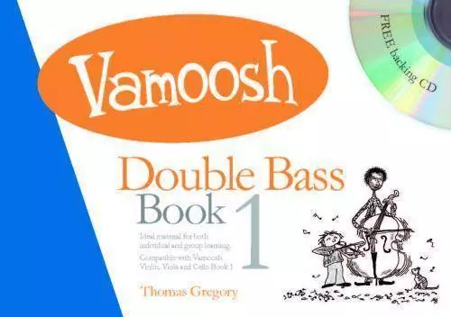 Vamoosh Double Bass Bk.1 - Gregory - Book/CD