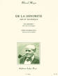Alphonse Leduc - De la Sonorite: Art et Technique - Moyse - Flute - Book