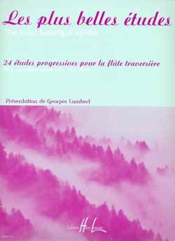 Les plus belles etudes: 24 Etudes progressives - Lambert - Flute - Book
