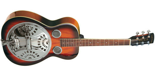Paul Beard Roundneck Resonator Guitar w/Cutaway, Active Electronics & Case