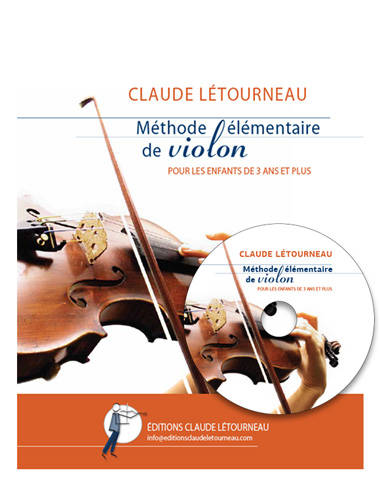 Methode elementaire de violon - Letourneau - Violin - Book/CD