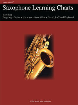 Saxophone Learning Charts - Barton - Saxophone
