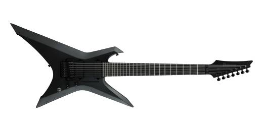 Ibanez - Iron Label Xiphos 7-String Electric Guitar - Flat Black