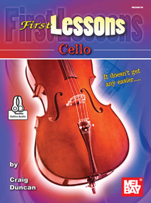 Mel Bay - First Lessons Cello - Duncan - Cello - Book/Audio Online