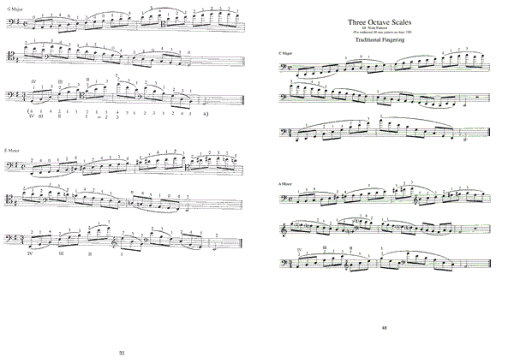 Progressive Scale Studies for Cello - Bauer - Book