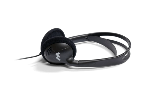 HED 027 Heavy Duty Folding Mono Headphones