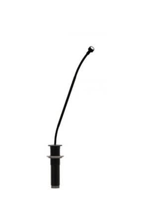 Earthworks - IMR10-B Cardioid Installation Microphone with 10 Rigid Center Gooseneck - Black